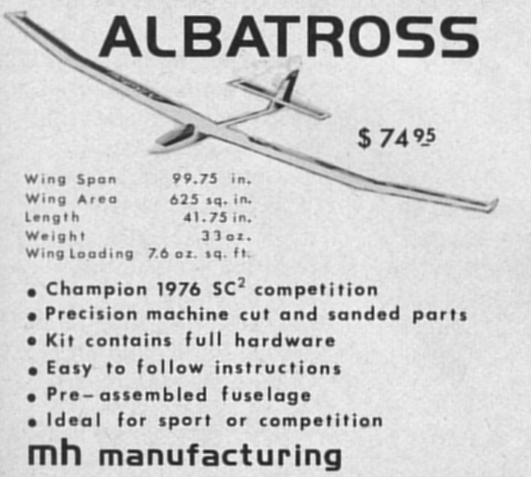 MH Manufactring Albatross